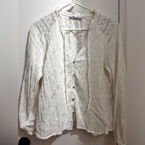 Zara Blouse White Large